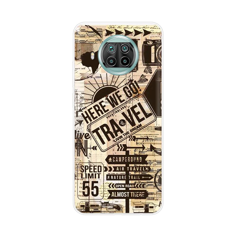 For Xiaomi Mi 10T Lite Case Phone Cover Soft Silicone Case for Xiaomi Mi10T Lite Case TPU Bumper for Mi 10 T Lite 10TLite Coque
