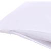 2 Pillow Protectors, Zippered Hypoallergenic Down Proof Pillow Covers, 600 Thread-Count - 100 % Cotton Pillows Protector, White, Standard / Queen