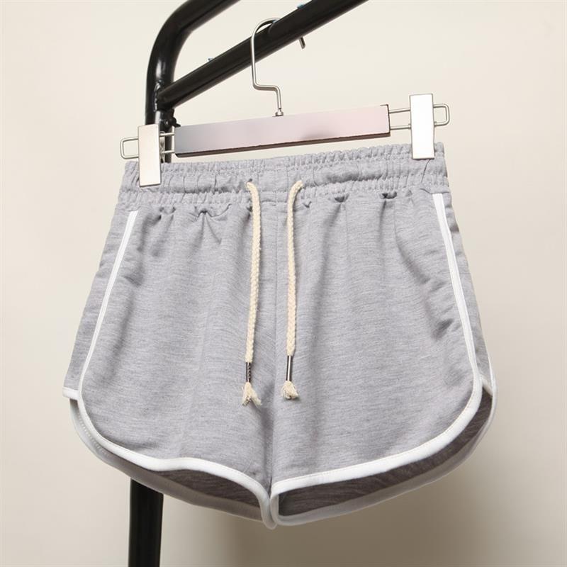

Sports Shorts Women s Summer Outwear Loose Casual Running Quick-Drying Wide Leg High Waist Home Large Size Pajamas Fitness Shorts Grey quality version (single piece) S