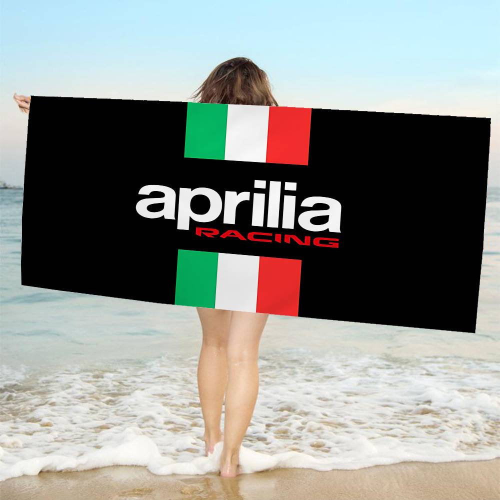 Motorcycle A-Aprilias Anime Beach Swimming Towel Soft Absorbent Washcloth Children's Gifts for Kids Travel Camping Gym