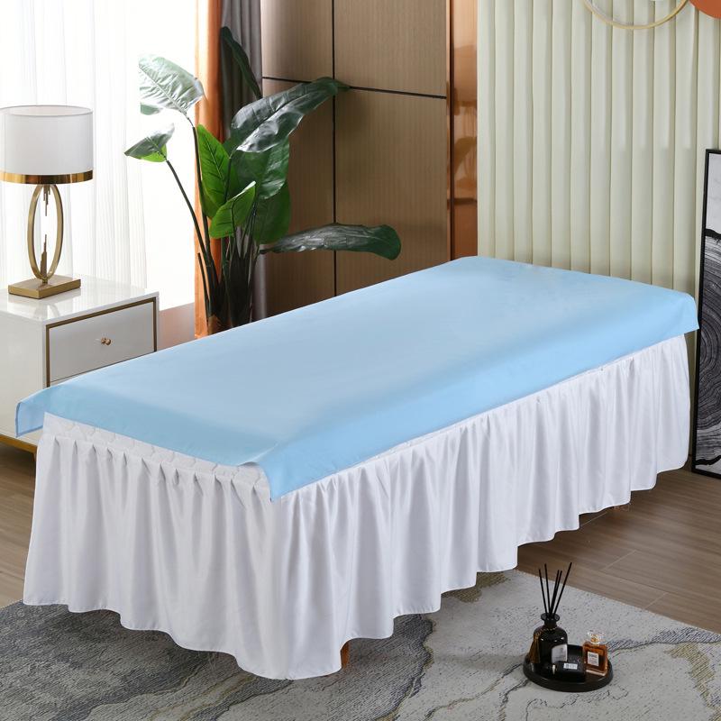 Waterproof Oilproof Beauty Bed Sheet with Hole - Oil-Resistant, Anti-Dirty, Skin-Friendly for Salons and Massage.