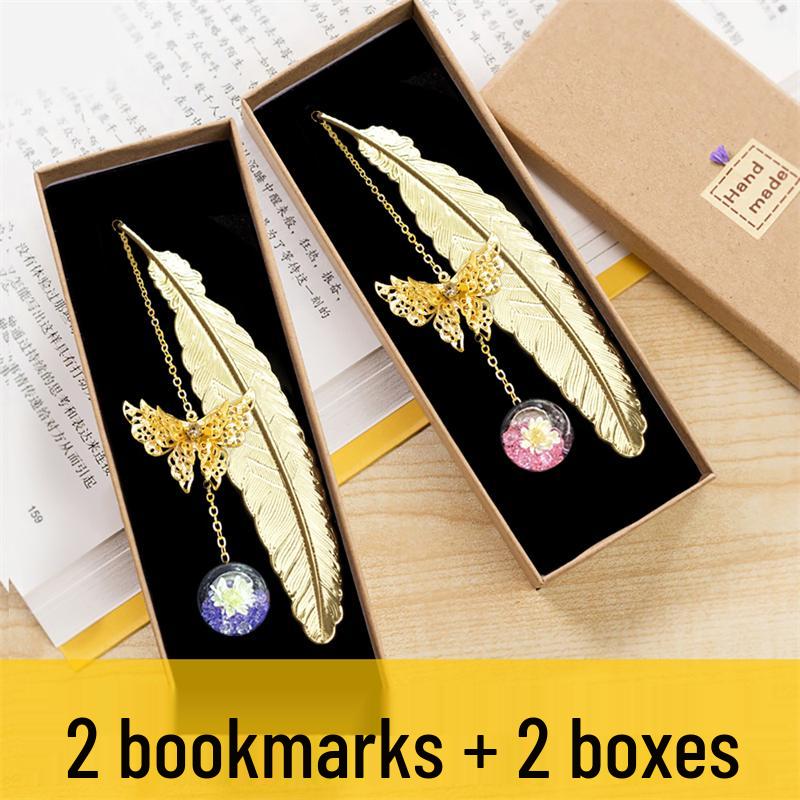 Elegant Metal Panda Bookmark Gift Box - Chinese Style for Teacher's Day, Graduation & Birthdays
