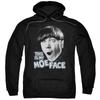 THE THREE STOOGES MOE FACE Licensed Adult Hooded Sweatshirt Hoodie