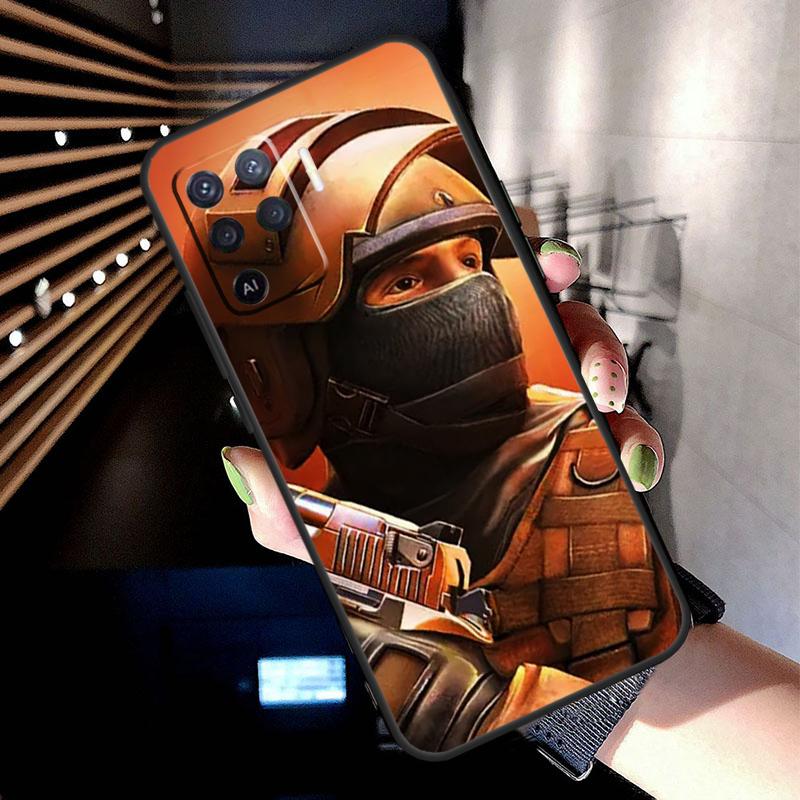 Standoff 2 Case For Oppo A38 A18 A78 A98 A58 A60 A80 A40 A96 A76 A16 A94 A74 A54 A15 A17 A57 A77 A5 Pro