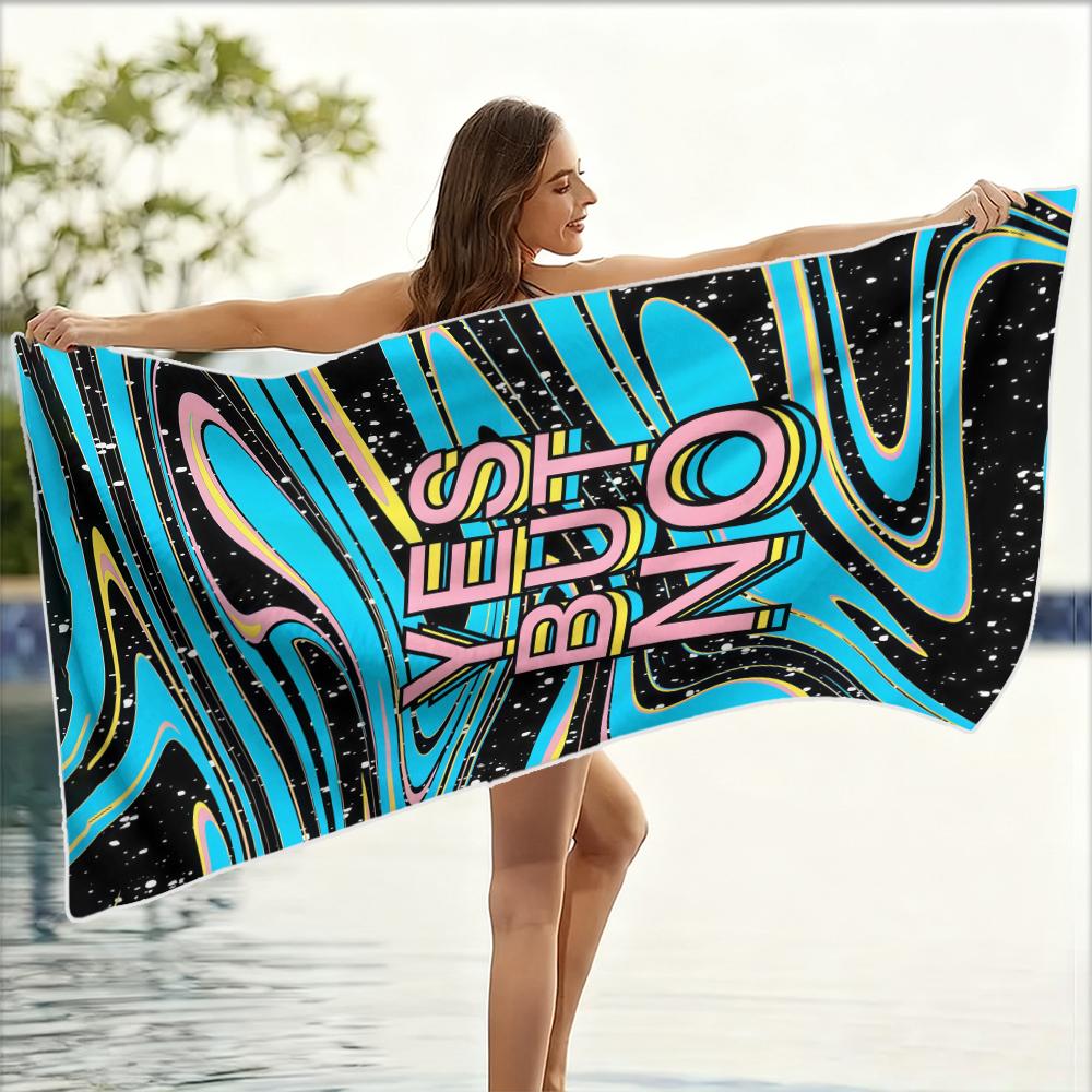 Rotes Tropischer Strandtuch Ultrafeine Faser Schnelltrocknend Saugfähig Strand Schwimmen UrlaubUrlaubs-Essentials Geschenke