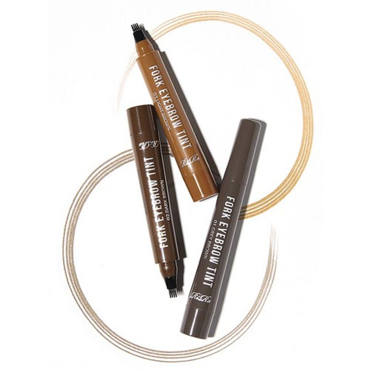 2 Fork Tattoo Eyebrow Tints Fork_Gray Brown