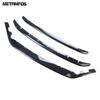 For Honda CR-V CRV 2017 2018  Carbon Fiber Front Bumper Center Grille Raing Grill Strip Molding Trim Accessories Car Styling