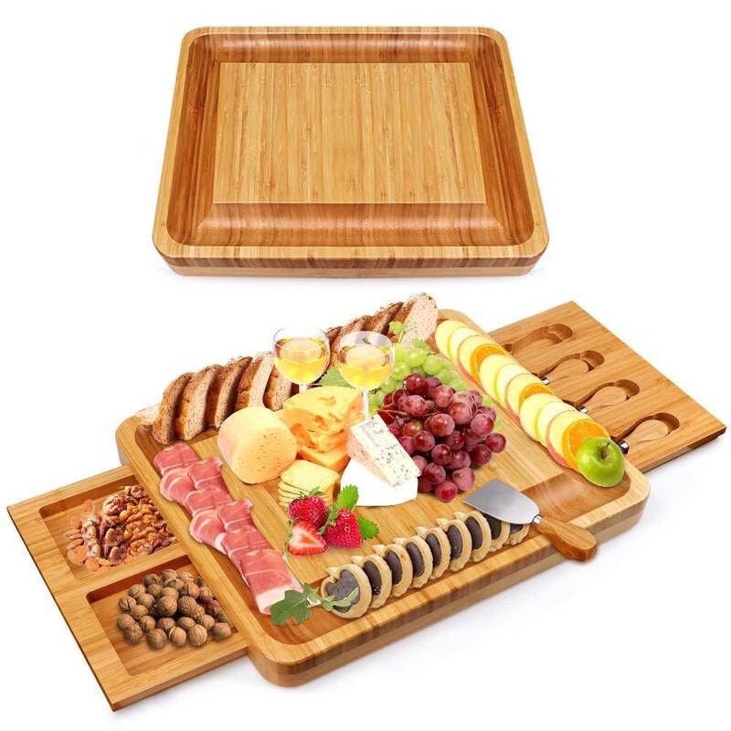Handun Bamboo Cheese Board Set