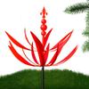 Outdoor Wind Spinner Rotators Wind Garden Spinners Metal Wind Sculptures Outdoor Red Yard Art Home Garden Yard Decoration