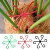 1/2/4Pcs Plant Fixing Clips Plastic  Climbing   Support Frame For Alocasia Monstera Vine  Monstera Shape Plant Fixing Clamp