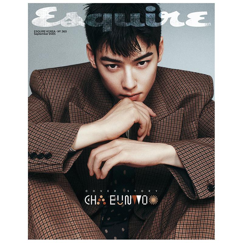 [Předobjednávka] ESQUIRE - CHA EUN-WOO NA OBÁLCE [ZÁŘIJOVÉ VYDÁNÍ 2025]