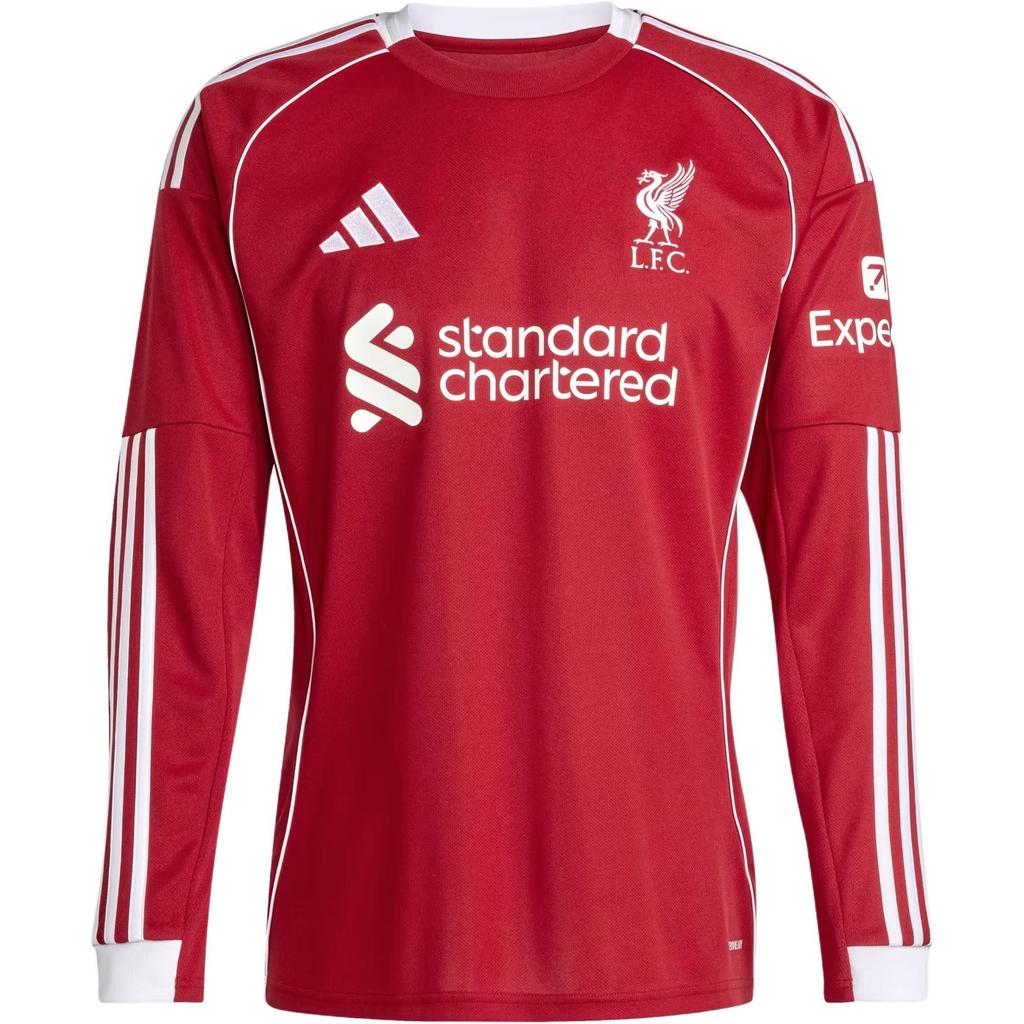 adidas Doprava zdarma s adiClub Liverpool Fc 25/26 Dlouhý rukáv Domácí dres JV6456