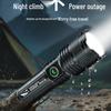 Night Climb Waterproof High-Power Zoomable Rechargeable Flashlight - Super Bright, Portable, Long Battery Life for Outdoor Use