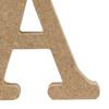 4 Inch Wooden Letters Large Alphabet Letters Sign for DIY Painting Art Crafts Wedding Home Wall Decor