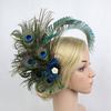 Flapper Fascinator Hair Clip for HorseRacing Female TeaParty Hairpin