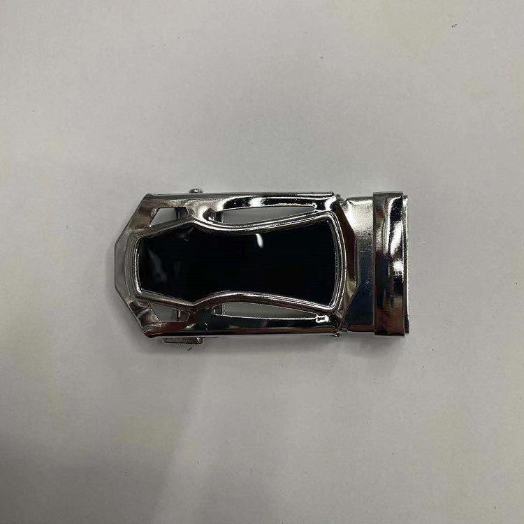 Men's Iron Automatic Belt Buckle with Logo