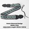 Ethnic Style Guitar Crossbody Strap Embroidery Ukulele Straps Belt Durable Guitar Strap  Bass