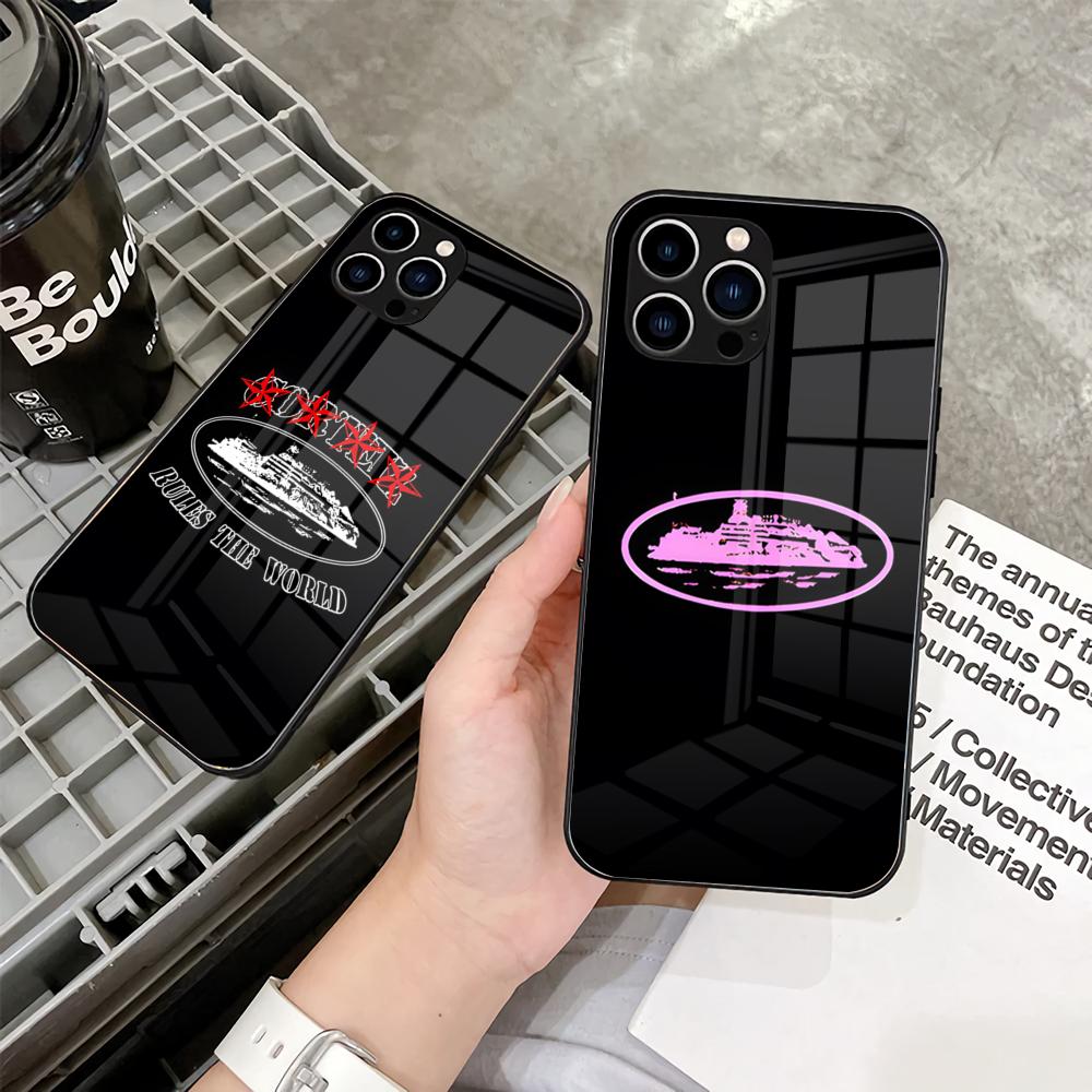 Luxury Goods Rules The World Phone Case For IPhone 17 Air 16 15 14 Pro 13 11 12 XR XS ProMAX 7 8 Plus 13 Tempered Glass Cover