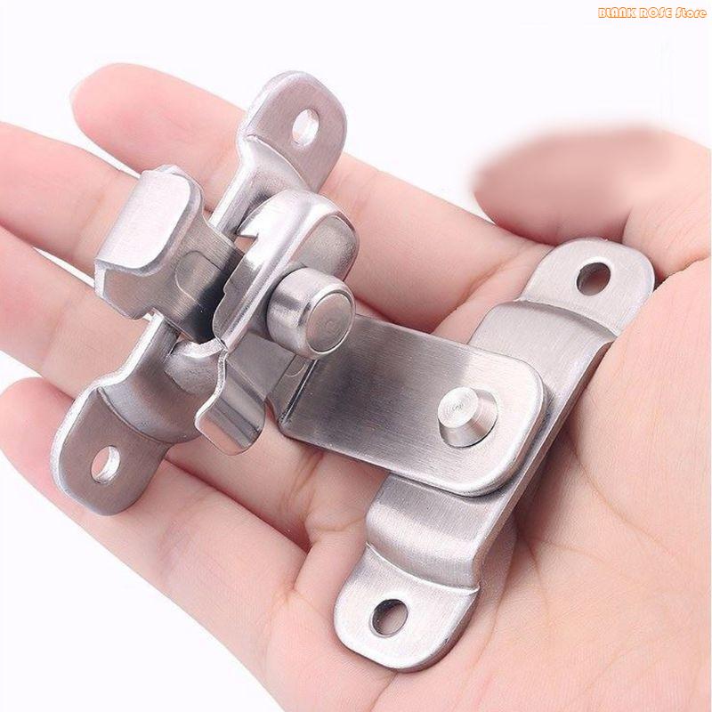 K1AE Stainless Steel Door Locking for Latch 90 Degree Door Buckle Bolt