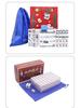 Compact Melamine Carved Mahjong Set for Dorms & Travel Entertainment