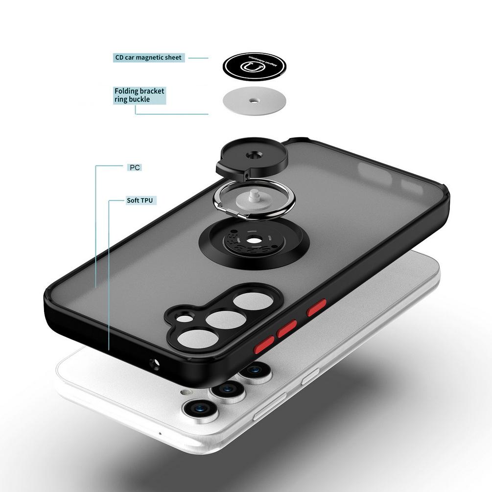 Rotatable bracket case for Samsung S23 FE S23 Ultra Galaxy S22 + S21 FE S21 Ultra S20 S10 Note 20 Ultra 9 8 Finger Ring Cover