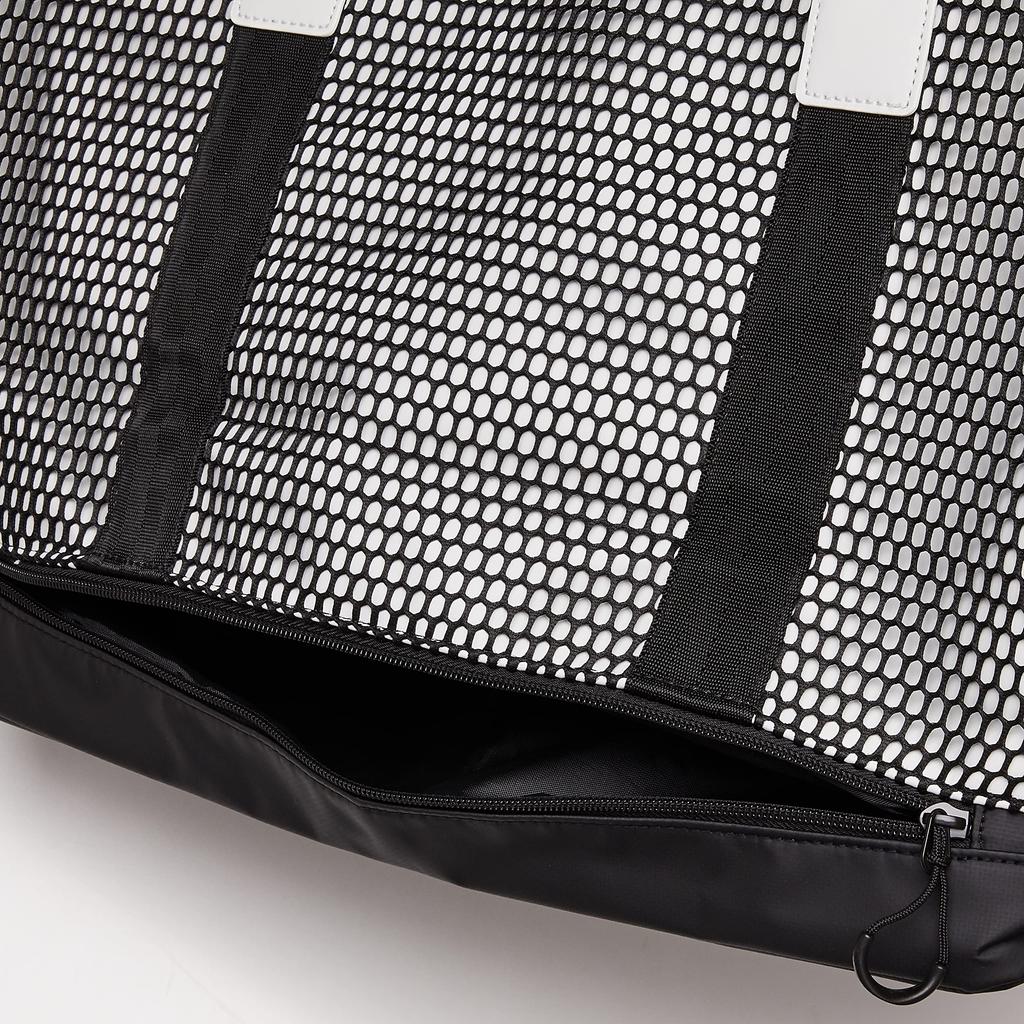 Coq Golf Boston Bag Mesh Front Pocket with Rear Shoe Pocket QQBUJA00 GY00 [Le Sportif] [22 Autumn/Winter Model] [RIJOUME] (Gray)