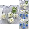 Wedding Reception Artificial Flower Wall With Silk Material For Photo Booth Decor