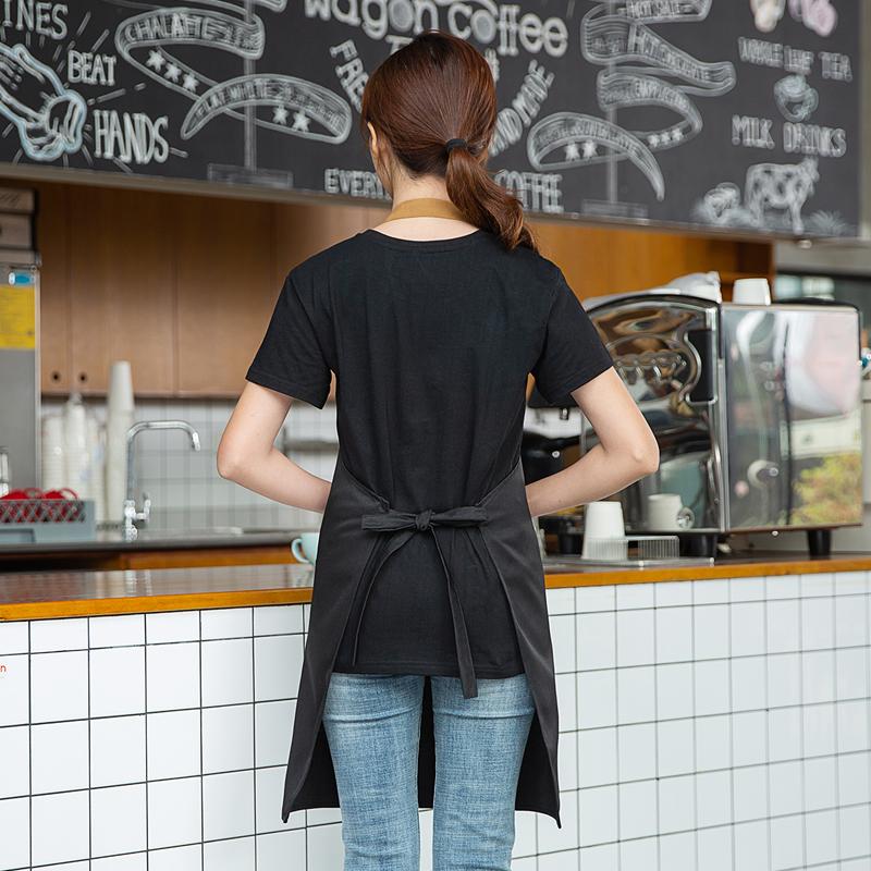 Waterproof Halter Apron Men's and Women's Kitchen Apron Salon Roast Mandiles Cleaning Nail Barbecue Scarf Cloak