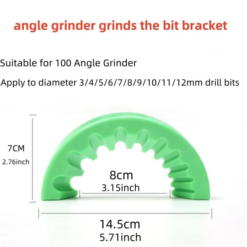 100 Angle Grinder 3-12mm 10 Model Hole Multipurpose Drill Bit Grinding Sharpener Polishing Grinding Tool Applicable