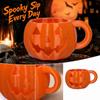 Projekt kubka z dynią drukowany w 3D na Halloween, Nowatorski kubek do kawy na biurko i do domu