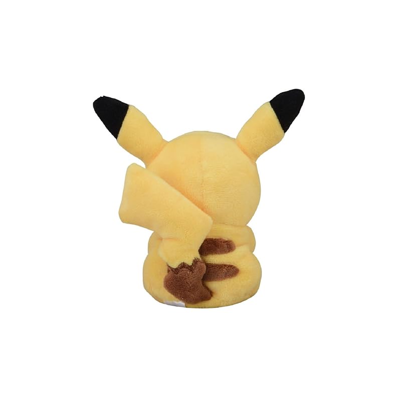 Pokémon Center Original Plush Toy: Pokémon fit Pikachu, 12 x 12 x 8 cm (H x W x D)