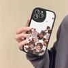 Cute M-monchhichis-s Phone Case For IPhone 16 15 14 11 12 13 Pro Max Plus Back Leather Shell