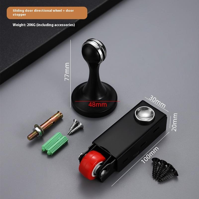 Door Sagging Universal Sliding Door Pulley Swing Door Guide Wheel Cold Steel Silent Anti Falling Load-Bearing Bottom Wheel