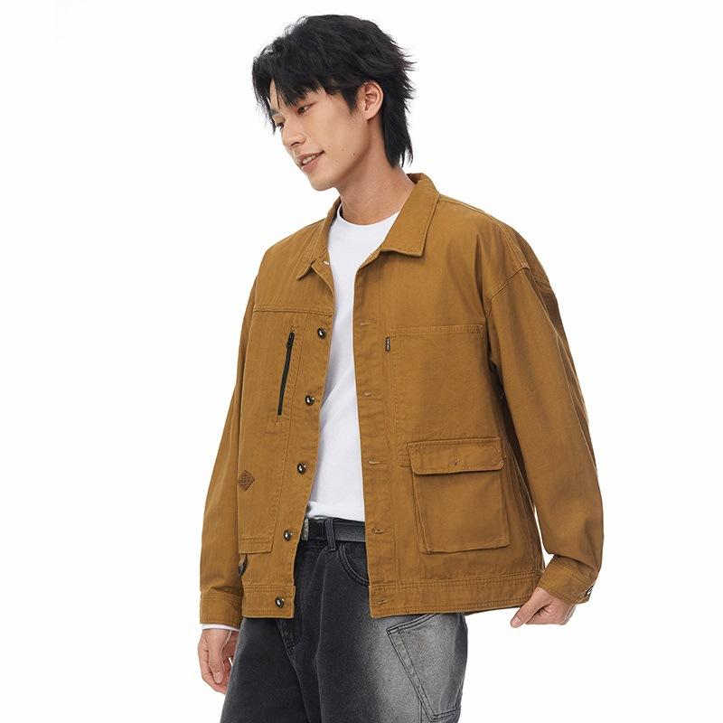 Retro Work Jacket Men's Loose Jacket Men's Outerwear