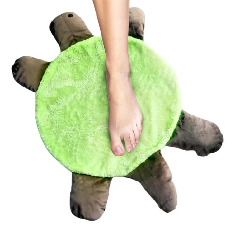 Double Side Turtles Floor Mop Pad Microfiber Washable Reusable Floor Dust Mop For Home Office Cleaning and Hair Removal