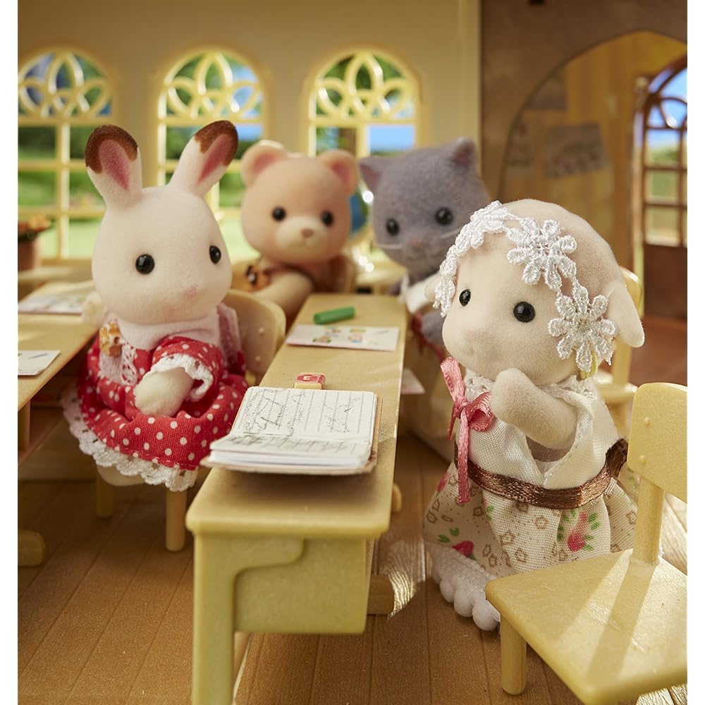Sylvanian Families Sheep Family Doll Set 3+ Years Old Toy for Dollhouse EPOCH
