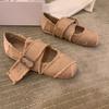 Women's Flats Spring Summer 2025 Casual Canvas Sneakers Woman Fashion Square Toe Ballerina Comfortable Elegant Ballet Shoes