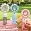 Portable Portable Mini Handheld Fan Water Mist Spray Fan for 5V300mAh Hot Summer