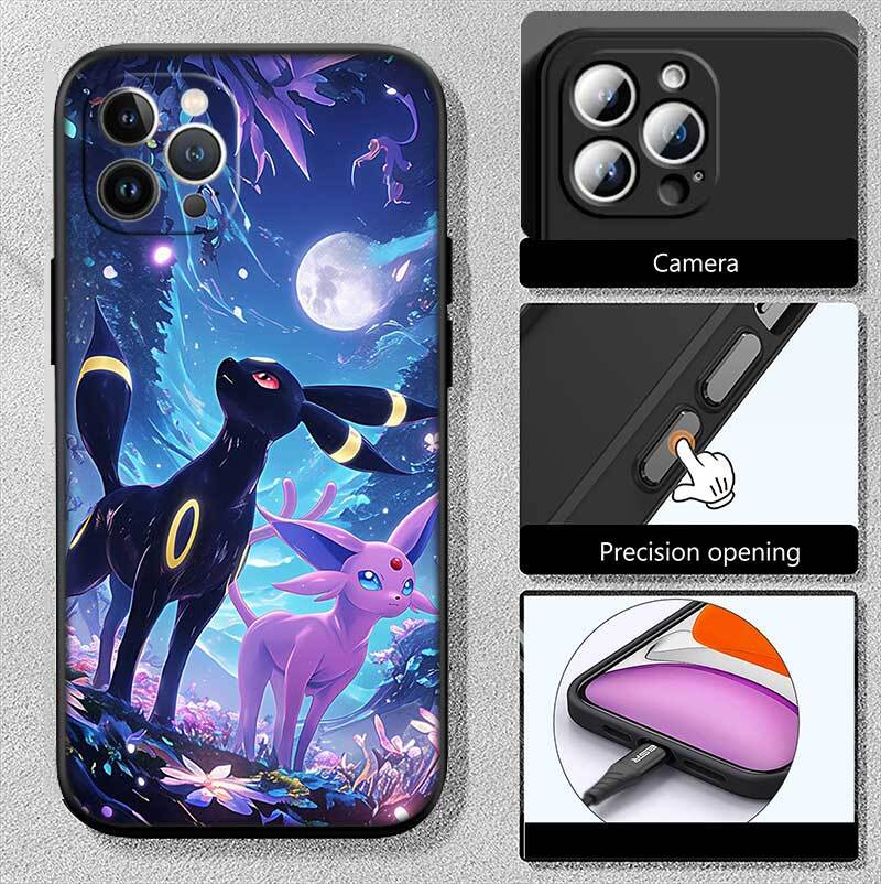 Cartoon Pokemon Phone Case for Motorola Edge 60 60s 70 G86 G56 G54 E14 G04S G45 G54 G64 X30 X40 X50 S30 S50 Pro Power Tylus
