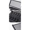 Double Layer Bowl Rack Multifunctional Dish Drying Rack Stainless Steel Dish Drainer for Kitchen Counter