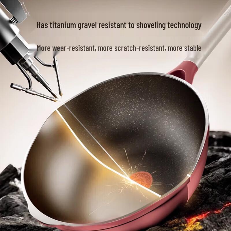 Supor 30cm Titanium Crystal Cast Non-stick Frying Pan