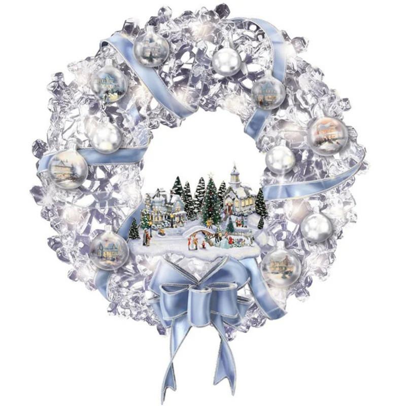 

Рождественские окна цепляются двухсторонние рождественские наклейки на окна Рождественский праздник Снежинка Санта-Клаус Рождественские украшения на окна