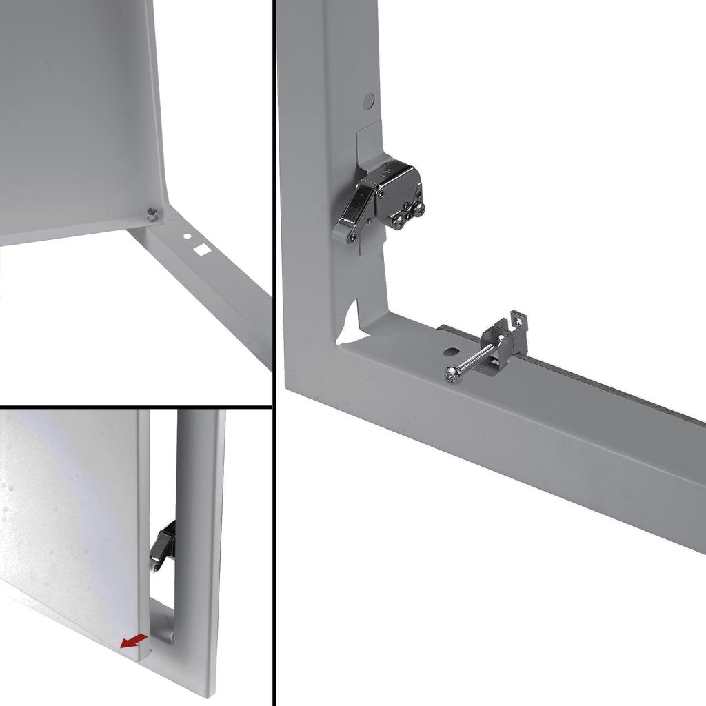 Stainless Steel Metal Inspection Door 150X150 Mm
