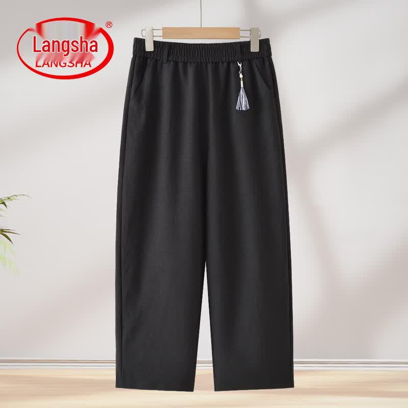 

LangSha Women s Summer Casual Harem Pants 4XL