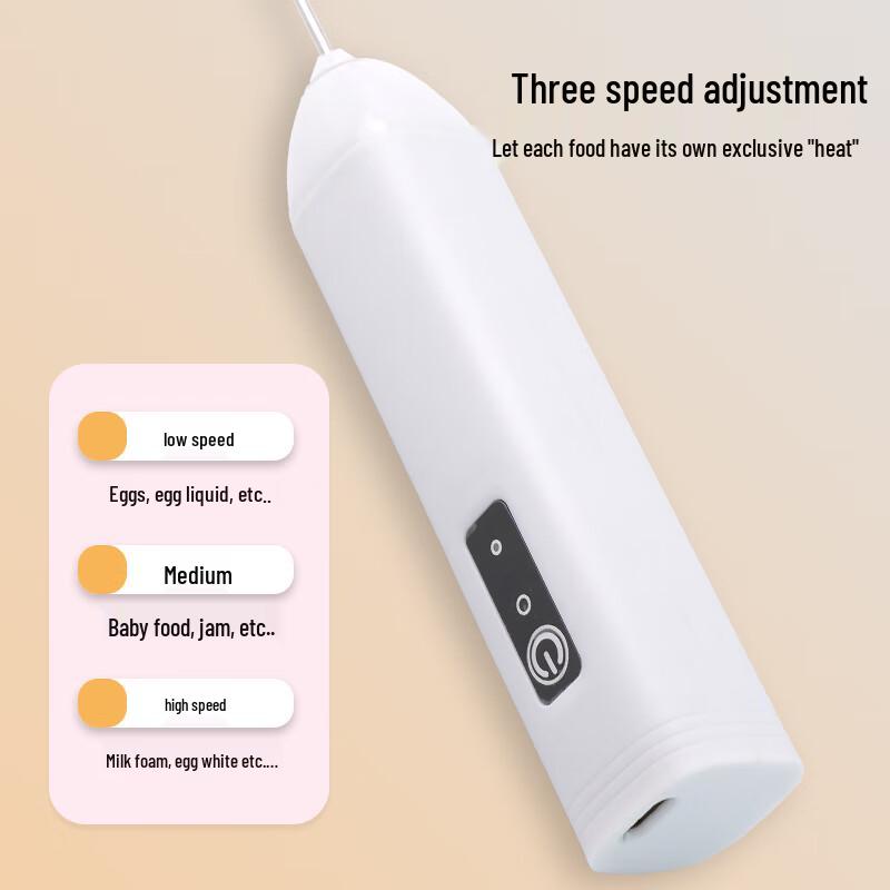 Electric Milk Frother and Egg Beater