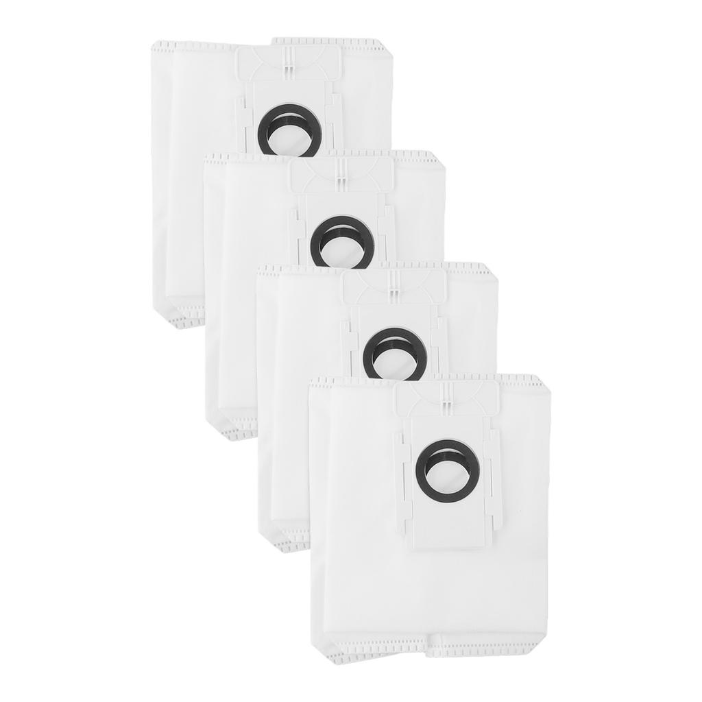Efficient Robot Vacuum Cleaner Bags Designed for Tapo RV30 Plus RV10 Plus and RVA200 Pack of 4L Disposable Bags