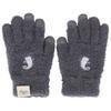 GeGeGe No Kitaro Smartphone Compatible Embroidered Gloves [Yokai-sha] (Gray (Ittan Momen))