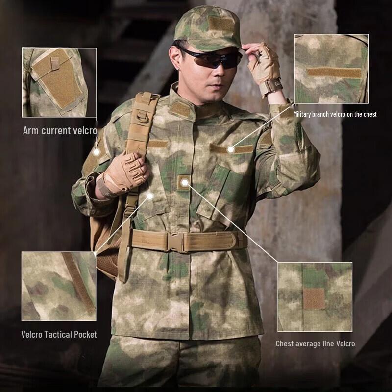 Men's Long Sleeve Camouflage Tactical Uniform Set