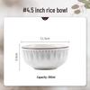 Mode Lanka Japanese Style Enamel Rice Bowl