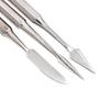 1/3Pcs Dental Wax Sculpting Knife Stainless Steel Dentist Tools 46# 47# 48# for Wax Cement Powder Mixing